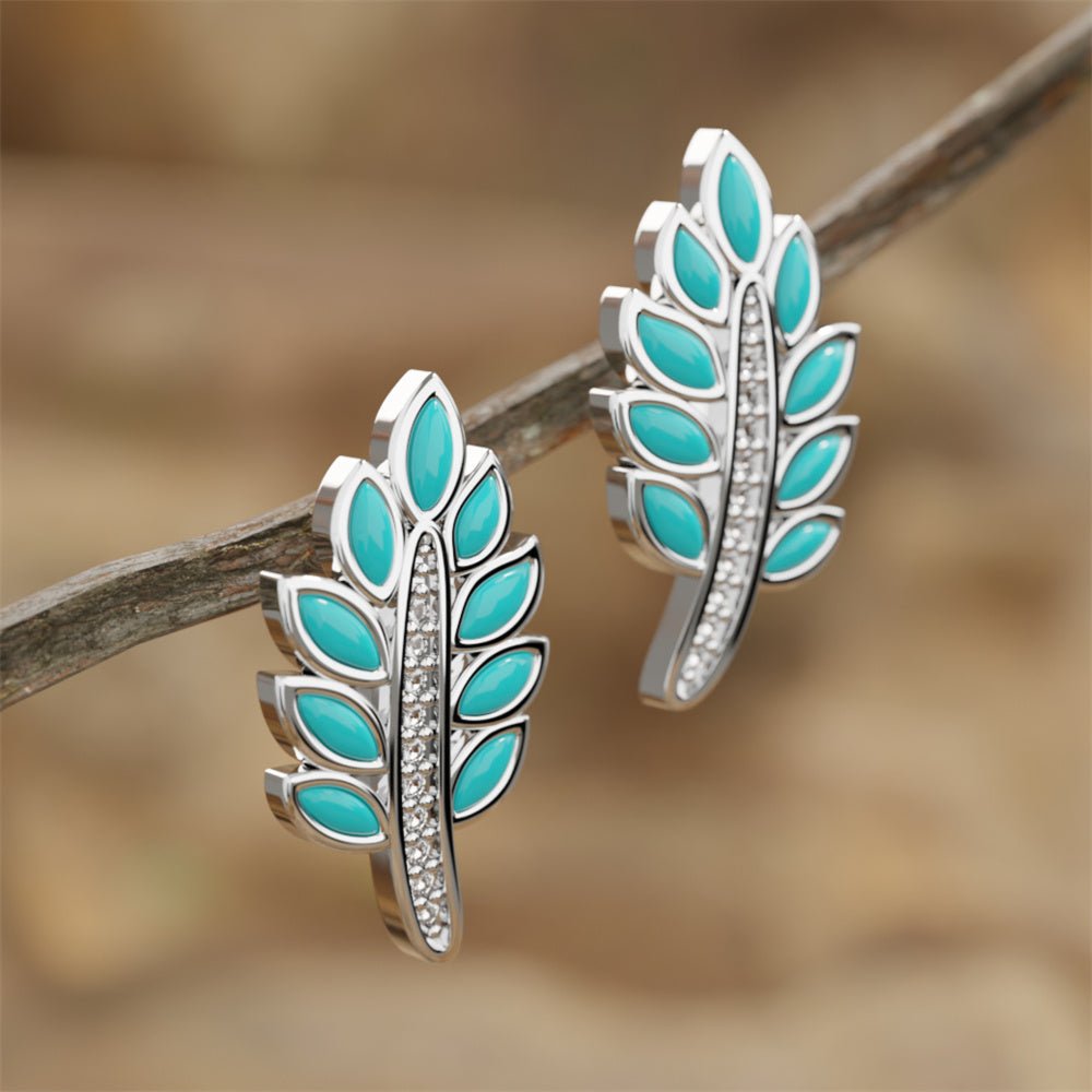 Natural Leaf Earrings