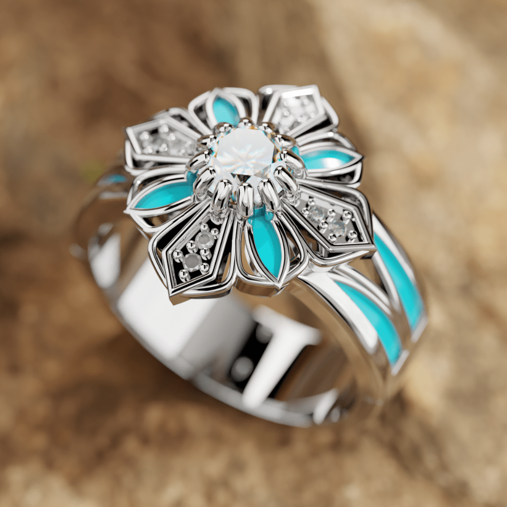 Blooming Flower Ring