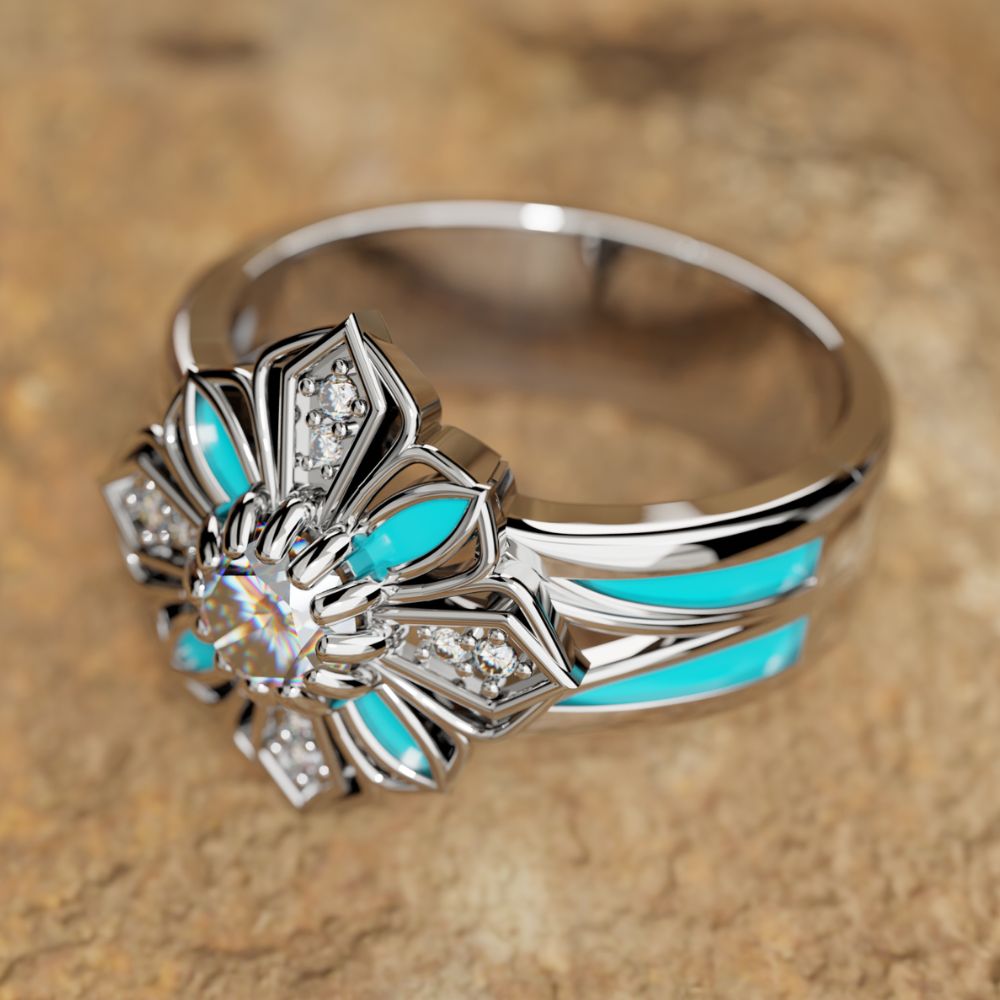 Blooming Flower Ring